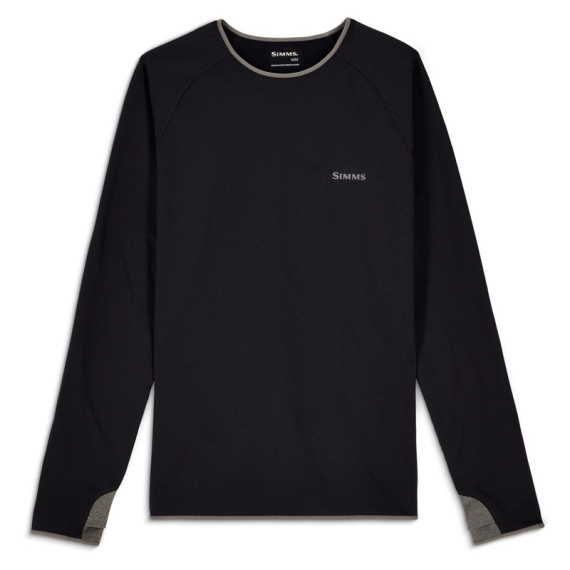 Simms Strata 200 Crew Black i gruppen Klær Og Fottøy / Klær / Mellomlag Og Undertøy / Superundertøy Genser/T-Skjorte hos Sportfiskeprylar.se (14228-001-20r)