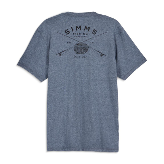 Simms Classic Tackle T-Shirt Athletic Heather i gruppen Nyheter / Simms Nyheder hos Sportfiskeprylar.se (14281-1099-20r)