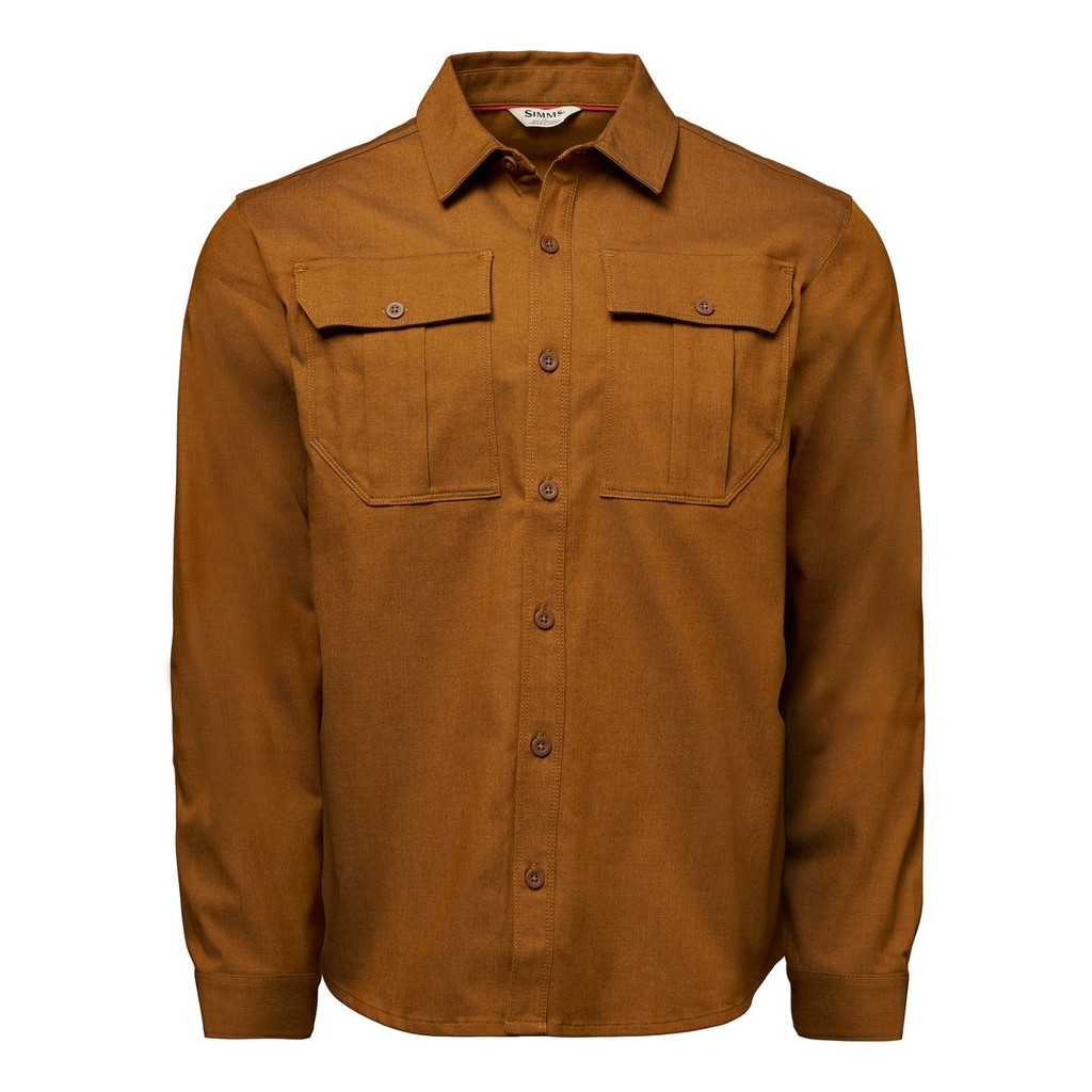 Simms Harbor Work Shirt Cobia i gruppen Klær Og Fottøy / Klær / Skjorter hos Sportfiskeprylar.se (14536-1229-30r)