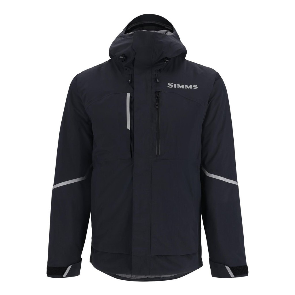 Simms Challenger Insulated Jacket Black i gruppen Klær Og Fottøy / Klær / Jakker / Dun- og syntetfôrede jakker hos Sportfiskeprylar.se (14673-001-20r)