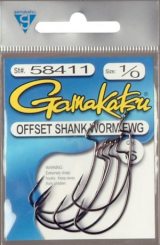 Gamakatsu Hook Worm Offset EWG NS #1 i gruppen Kroker Og Terminal Takkel / Kroker / Offset Kroker hos Sportfiskeprylar.se (146842001)