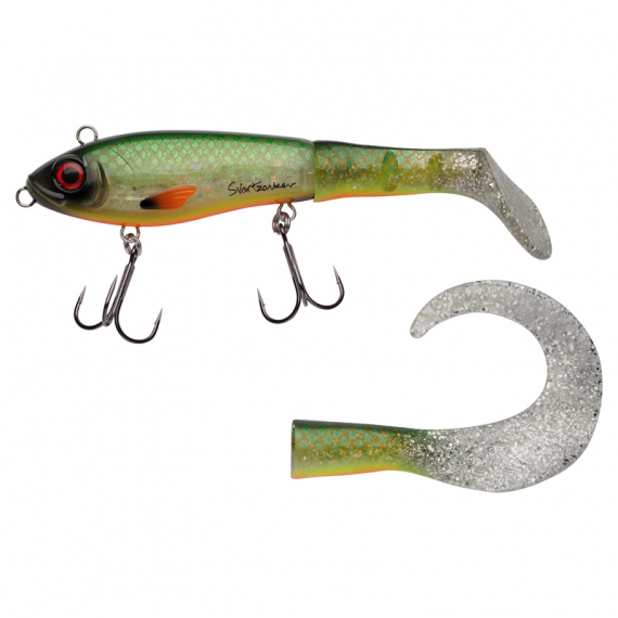 SvartZonker McHybrid 20cm, 100g - Fire Carp i gruppen Sluker / Swimbaits / Hard Swimbait hos Sportfiskeprylar.se (1531910)