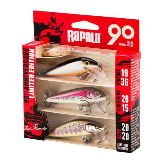 Rapala 90 Years Countdown Mid Naturistic i gruppen Sluker / Sluksett hos Sportfiskeprylar.se (154584NO)