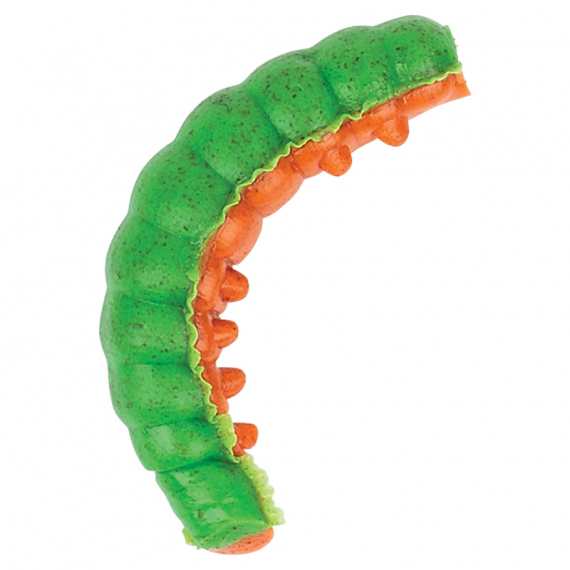 Berkley Power Honey Worm 2.5cm - Green Orange i gruppen Sluker / Gulp Og Powerbait hos Sportfiskeprylar.se (1546773)