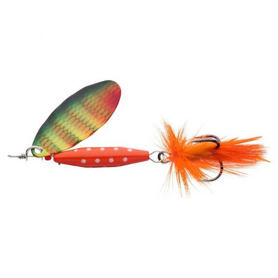 Abu Garcia Reflex Red 12g - Yellow Perch i gruppen Sluker / Inline Spinner hos Sportfiskeprylar.se (1549907)