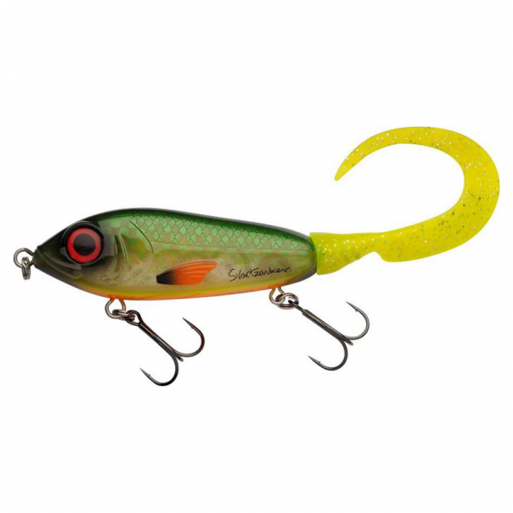 Abu Garcia McMy Tail 17cm, 50g - Fire Carp Flash i gruppen Sluker / Tailbaits Og Hybrid Baits hos Sportfiskeprylar.se (1550143)