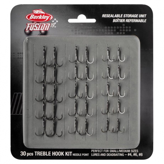Berkley Fusion19 Treble Kit Small 30pcs i gruppen Kroker Og Terminal Takkel / Kroker hos Sportfiskeprylar.se (1550775)