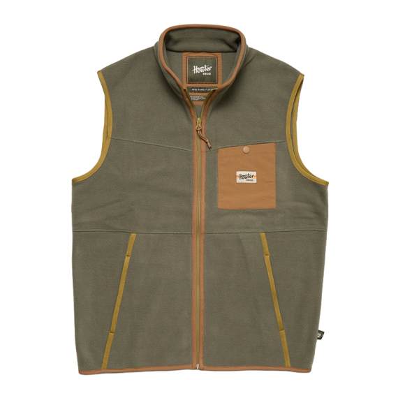 Howler Bro\'s Free Range Fleece Vest Oregano i gruppen Klær Og Fottøy / Klær / Vester / Hverdags Vest hos Sportfiskeprylar.se (157825F-ORE-Sr)