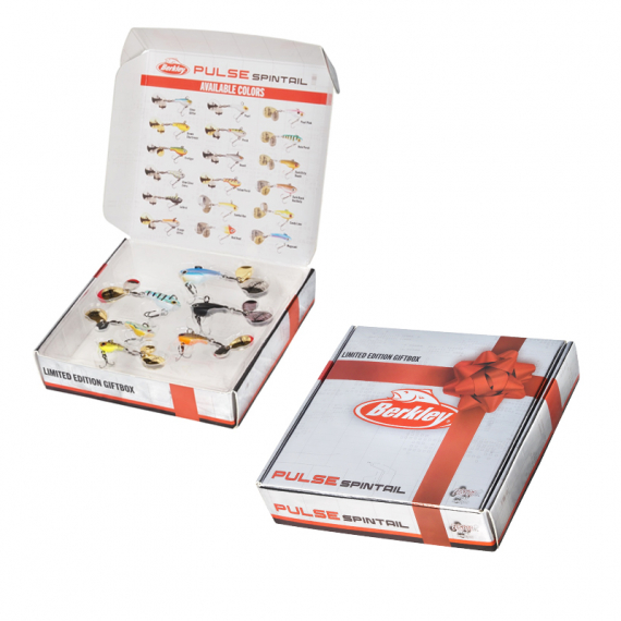Berkley Pulse Spintail Gift Box 6pcs LTD i gruppen Annen / Gaver & Gaveguider / Gaveboks hos Sportfiskeprylar.se (1581035)