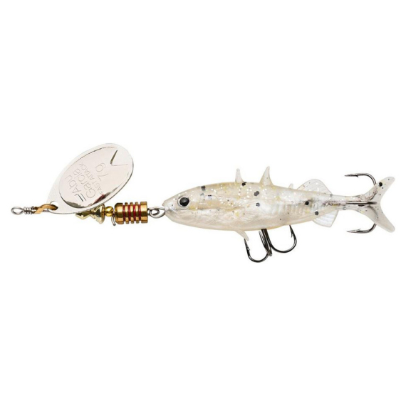 Abu Garcia FA Stickle Spinner 6,5cm, 7g - Salt N Pepper i gruppen Sluker / Spinners / Inlinespinnare hos Sportfiskeprylar.se (1596280)