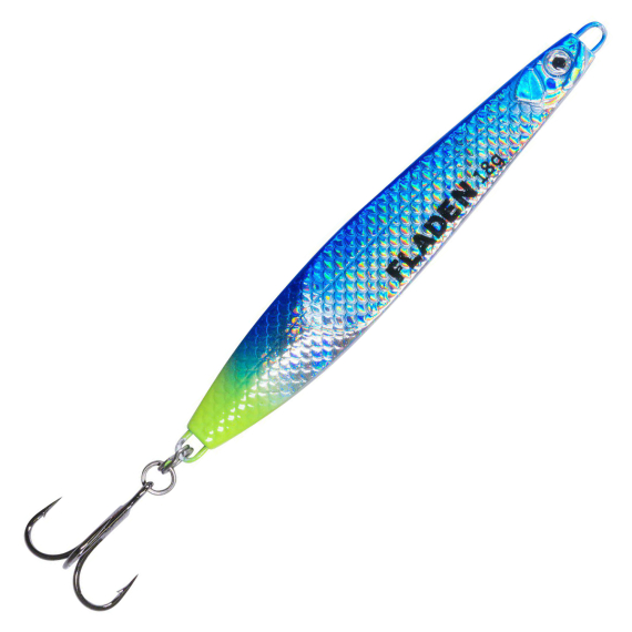 Fladen Wave Sweeper 18g Blue Silver Yellow i gruppen Sluker / Skjesluker hos Sportfiskeprylar.se (16-131805)