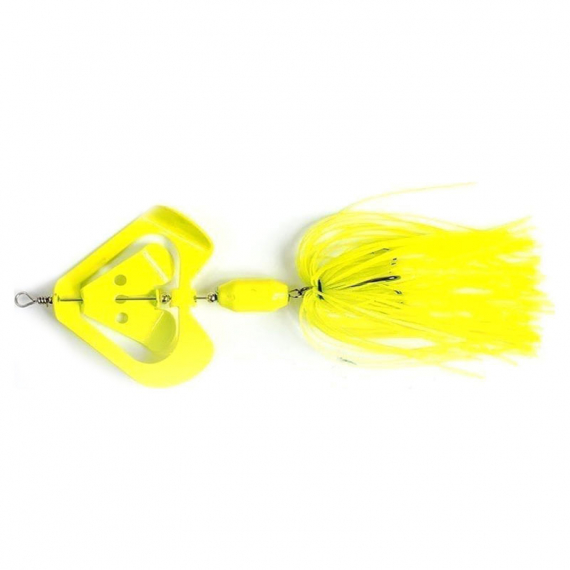 Fladen Predator Spinner 21g, Hot Yellow i gruppen Sluker / Inline Spinner hos Sportfiskeprylar.se (16-4703)