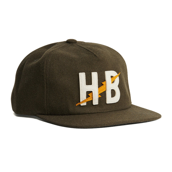 Howler Bro\'s Unstructured Snapback Hats Big HB - Dark Olive i gruppen Klær Og Fottøy / Caps Og Annet Hodeplagg / Caps hos Sportfiskeprylar.se (160524F-BIG)