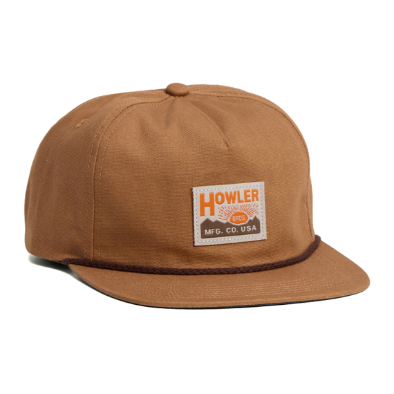 Howler Bro\'s Unstructured Snapback Hats HB Manufacturing Co. - Brown Oxford i gruppen Klær Og Fottøy / Caps Og Annet Hodeplagg / Caps hos Sportfiskeprylar.se (160525F-HBM)