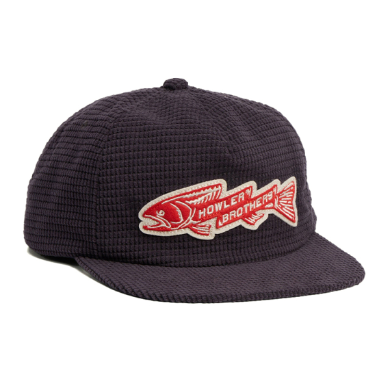 Howler Bro\'s Unstructured Snapback Hats Trout Bolt - Navy Corduroy i gruppen Klær Og Fottøy / Caps Og Annet Hodeplagg / Caps hos Sportfiskeprylar.se (160525F-NAV)