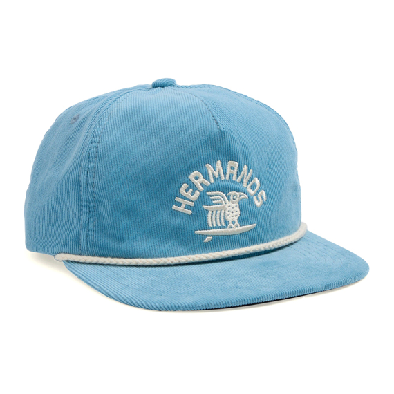Howler Bros Unstructured Snapback Hats Surfbird - Blue Corduroy i gruppen Klær Og Fottøy / Caps Og Annet Hodeplagg / Caps hos Sportfiskeprylar.se (160526S-SUR)