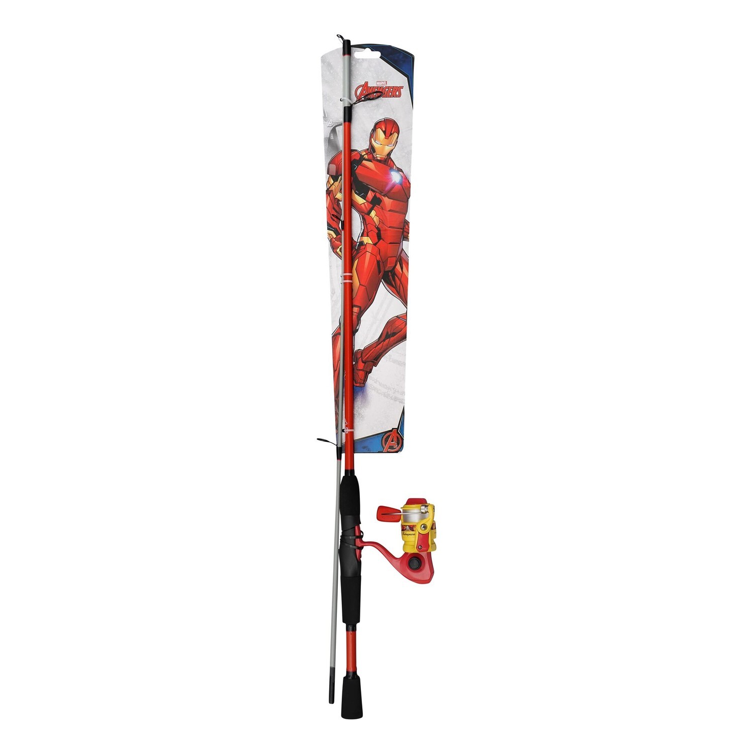 Shakespeare Marvel Iron Man Spinning Combo - 5\'6\'\' 5-20g i gruppen Kombinasjoner / Spinnsett / Allround Spinnsett hos Sportfiskeprylar.se (1610325)