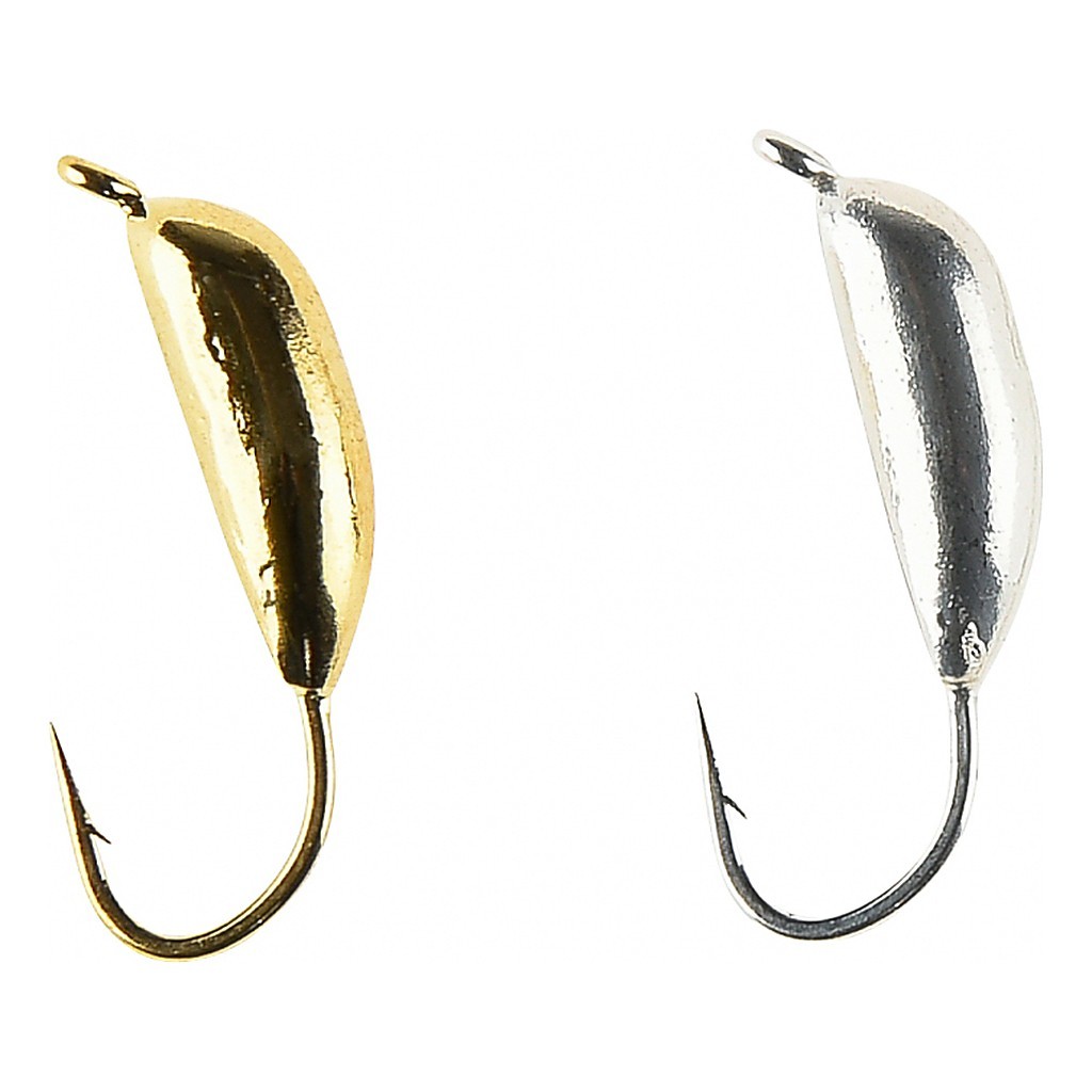 Bananen Mormyska, 2-pack i gruppen Sluker / Isfiskekroker / Mormyshka hos Sportfiskeprylar.se (163506)