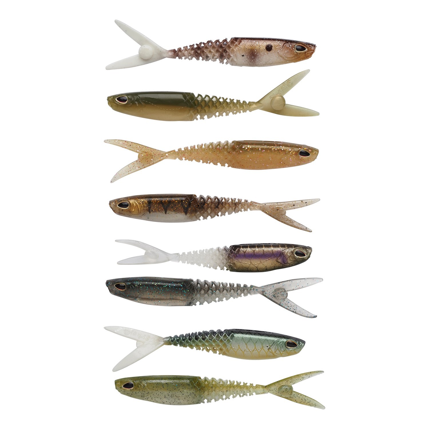 Berkley Cullminnow Mixpack i gruppen Sluker / Softbaits / Abbor Softbaits Og Gjørs Softbaits hos Sportfiskeprylar.se (1640606r)