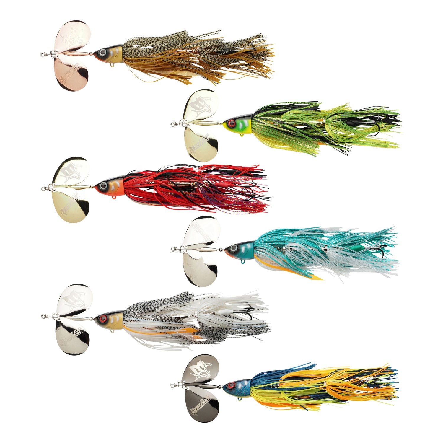 Abu Garcia Beast Skirted Spinner i gruppen Sluker / Spinners / Spinnerbaits hos Sportfiskeprylar.se (1640647r)