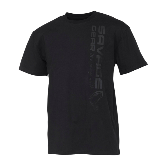 Savage Gear Vertical Logo Tee i gruppen Klær Og Fottøy / Klær / T-Skjorte hos Sportfiskeprylar.se (1642655r)