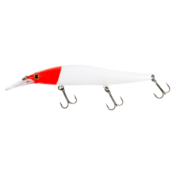 Fladen Maxximus JRK Munchy long lip 100mm Red Head i gruppen Sluker / Crankbaits / Dyptgående Crankbait hos Sportfiskeprylar.se (18-00204)