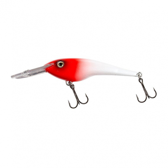 Fladen Warbird Deep Diver 10cm - Red & White i gruppen Sluker / Crankbaits hos Sportfiskeprylar.se (18-3410001)