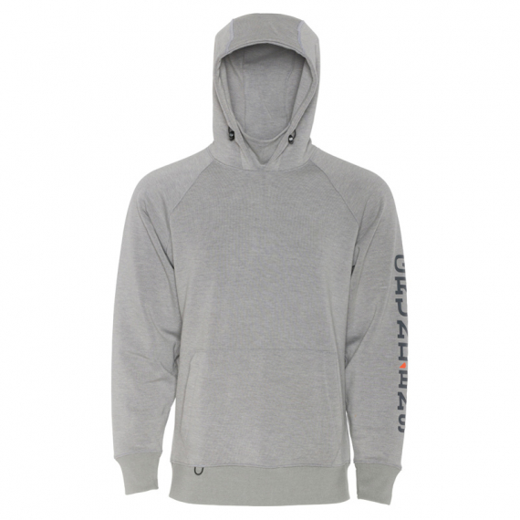 Grundéns Dillingham Tech Hoodie Metal Heather i gruppen Klær Og Fottøy / Klær / Gensere / Hettegensere hos Sportfiskeprylar.se (20028-035-0014r)