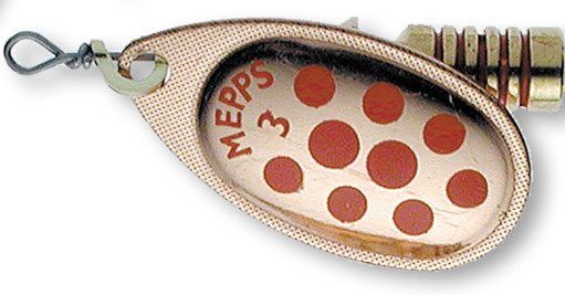 Mepps Aglia med prickar i gruppen Sluker / Inline Spinner hos Sportfiskeprylar.se (20046909r)