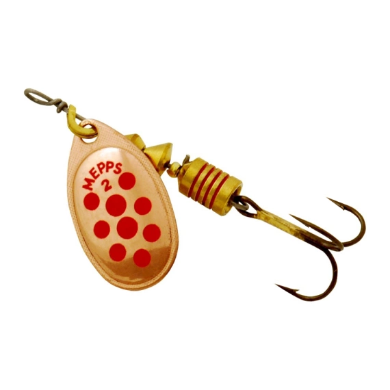 Mepps Aglia med prickar i gruppen Sluker / Spinners / Inlinespinnare hos Sportfiskeprylar.se (20046909r)