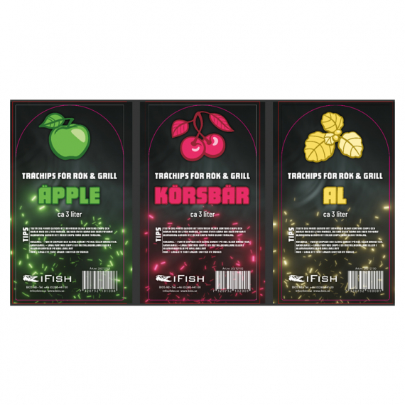 IFISH Wood Chips for Smoker & Grill i gruppen Outdoor / Feltkjøkken Og Redskaper / Røykovn Og Tilbehør / Tennbriketter hos Sportfiskeprylar.se (20212100r)