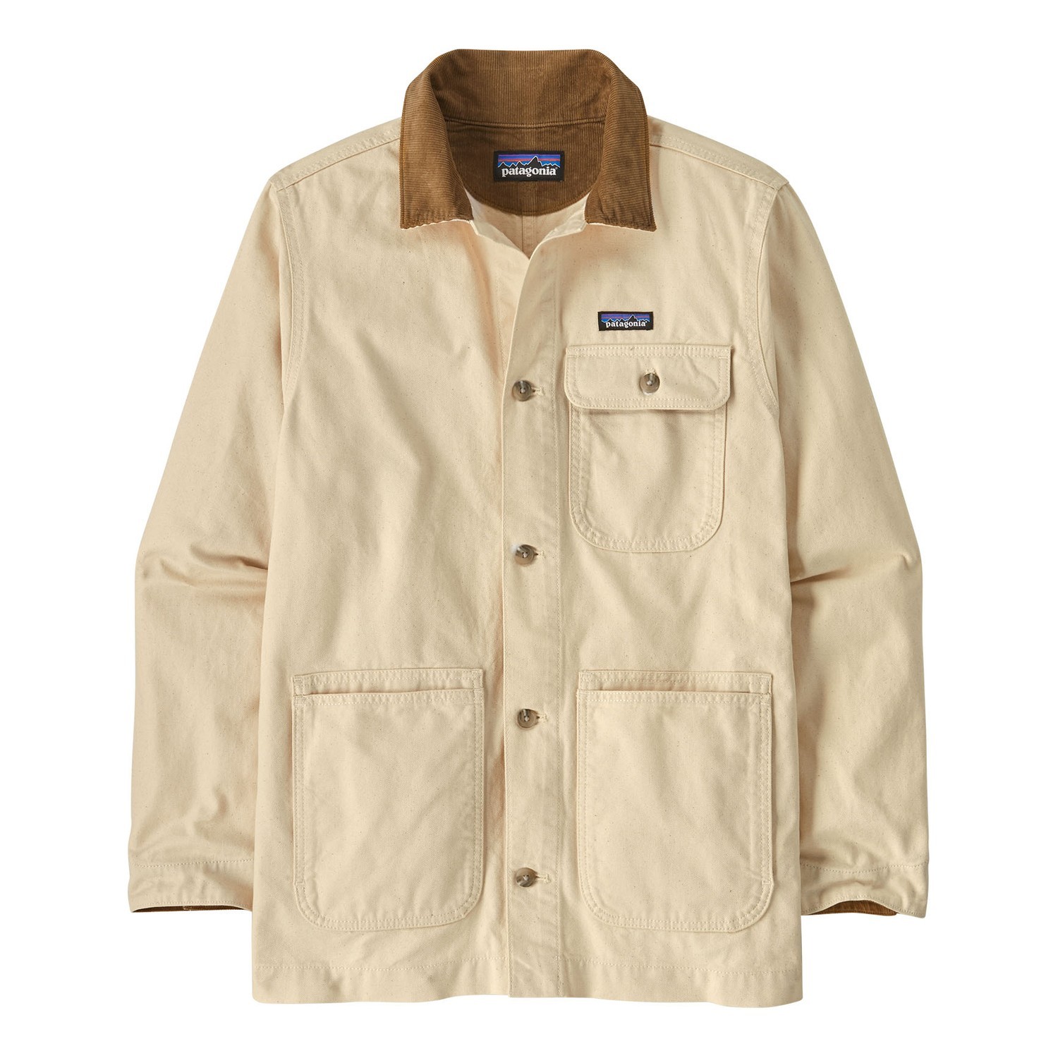 Patagonia M\'s Point Reyes Canvas Jacket Undyed Natural i gruppen Klær Og Fottøy / Klær / Jakker / Skalljakke hos Sportfiskeprylar.se (20250-UDNL-Sr)