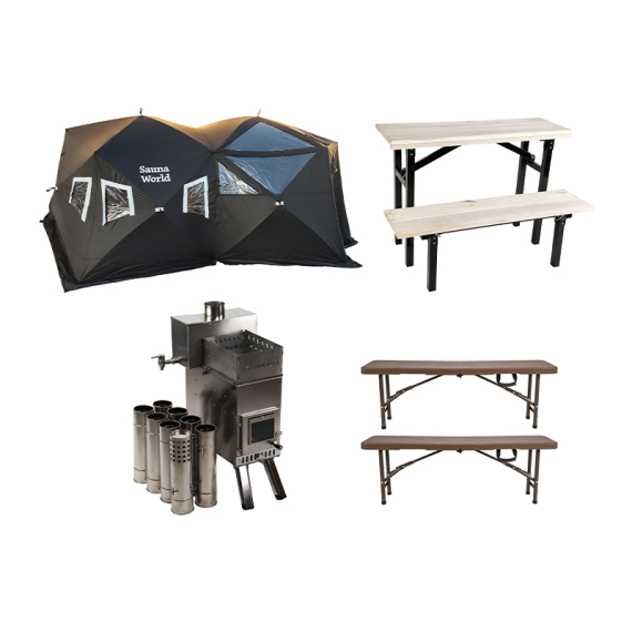 IFISH Sauna World Complete i gruppen Outdoor / Isfisketelt Tilbehør / Isfisketelt hos Sportfiskeprylar.se (20254834)