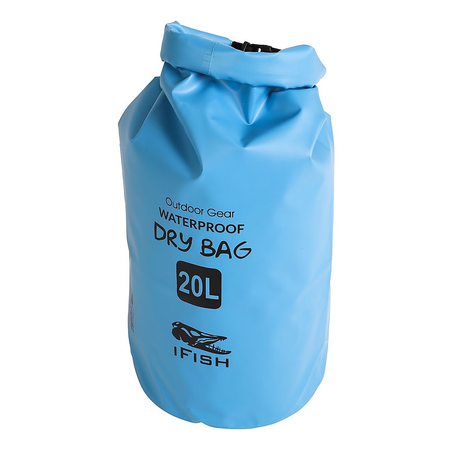 IFISH Dry Bag 20L Blue i gruppen Oppbevaring / Vanntette Bager hos Sportfiskeprylar.se (20266277)