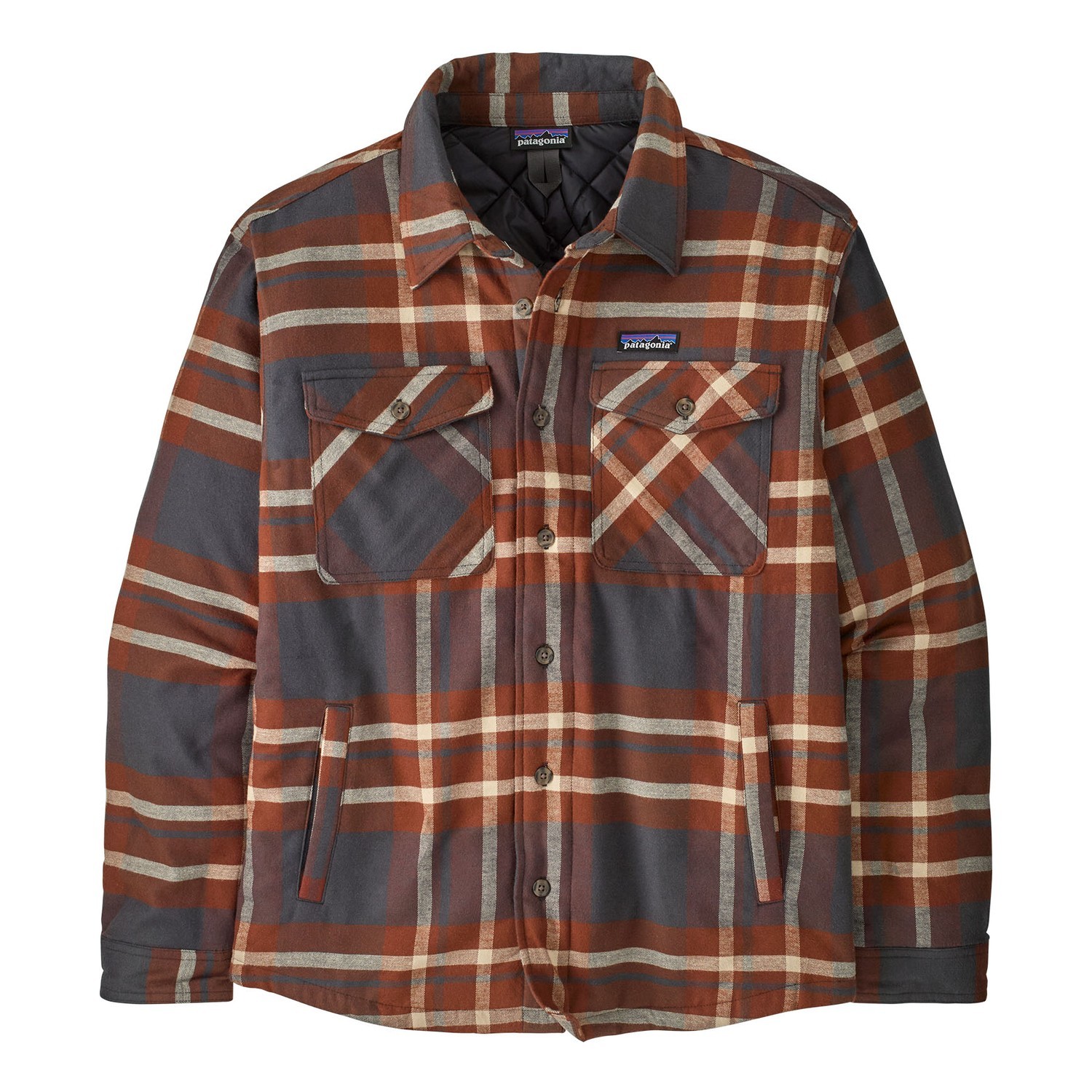 Patagonia M\'s LW Insulated Fjord Flannel Shirt AIBL i gruppen Klær Og Fottøy / Klær / Jakker / Skalljakke hos Sportfiskeprylar.se (20386-AIBL-Sr)