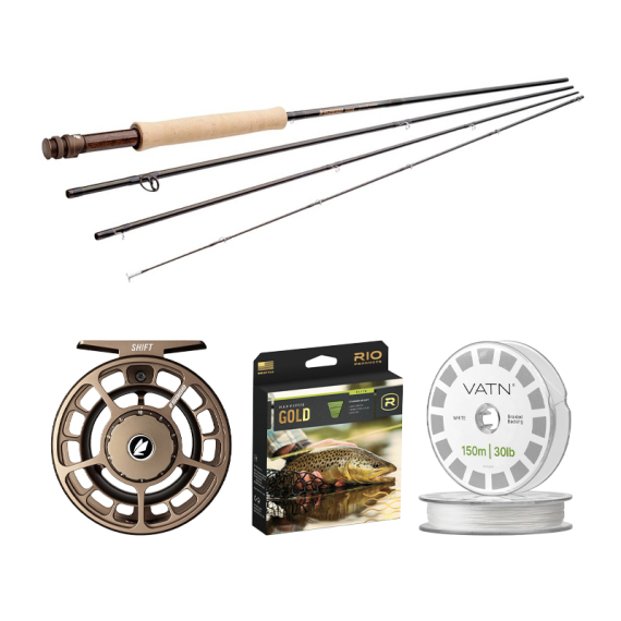 Sage Arrow Flugset - 9\'0\'\' #4 i gruppen Kombinasjoner / Fluefiske Kombinasjoner / Enhånds fluefiskesett hos Sportfiskeprylar.se (2068-490-42026RIOMAIN)