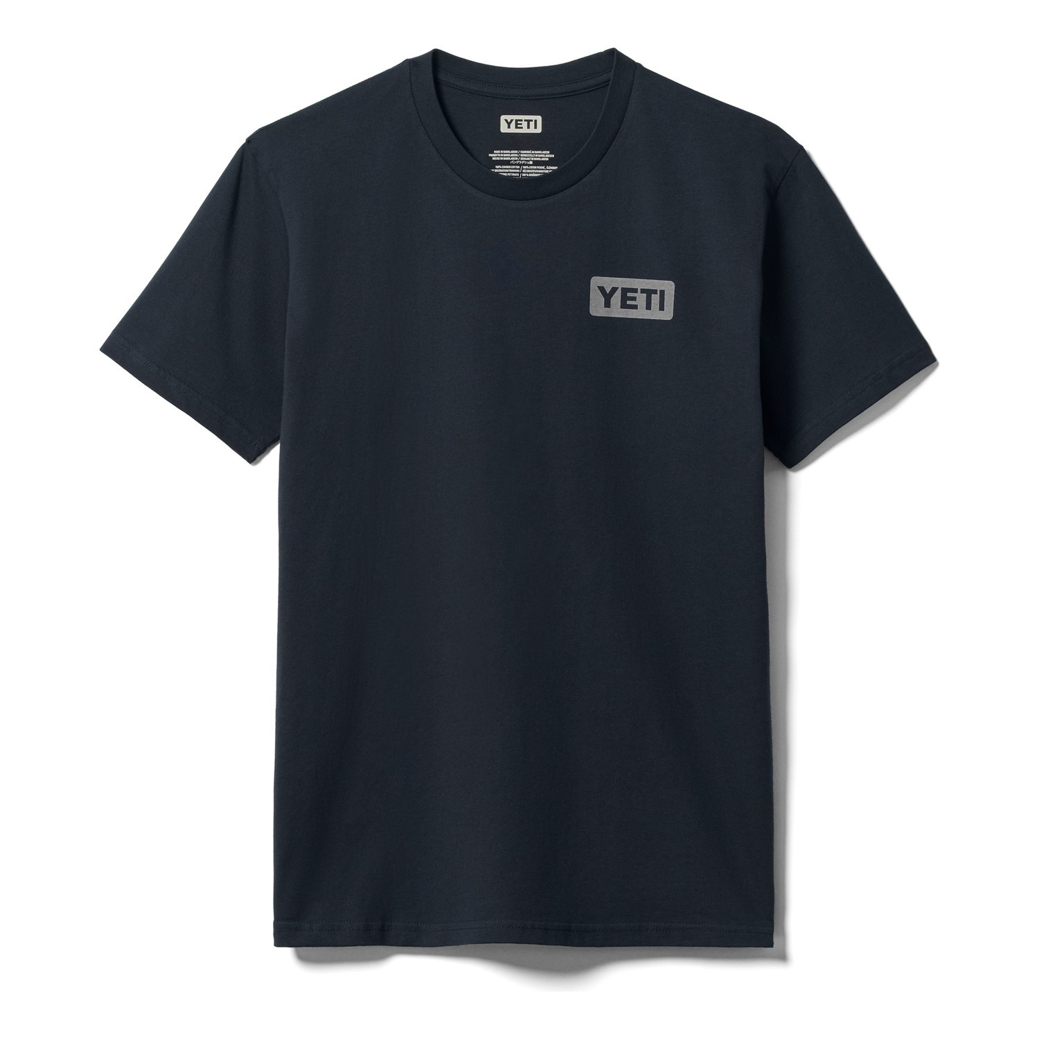 Yeti Lchest Logobadge SST T-Shirt, Navy i gruppen Klær Og Fottøy / Klær / T-Skjorte hos Sportfiskeprylar.se (21023009166r)