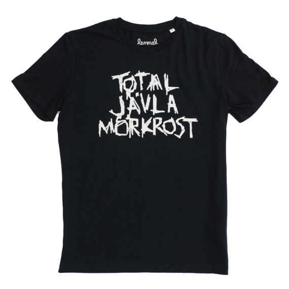 Lemmel T-shirt Total Jävla Mörkrost Black i gruppen Klær Og Fottøy / Klær / T-Skjorte hos Sportfiskeprylar.se (213465334r)