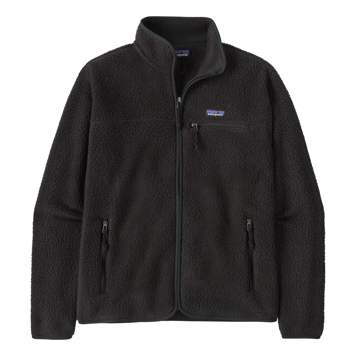 Patagonia M\'s Retro Pile Jacket BLK i gruppen Klær Og Fottøy / Klær / Jakker / Fleecejakke hos Sportfiskeprylar.se (22802-BLK-Sr)