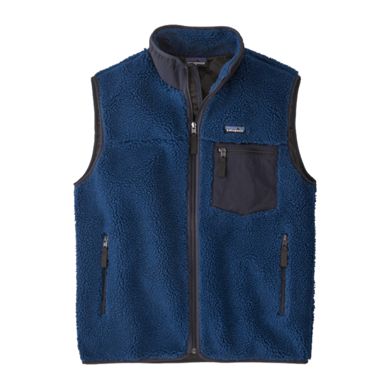 Patagonia M\'s Classic Retro-X Vest Clement Blue i gruppen Klær Og Fottøy / Klær / Vester / Hverdags Vest hos Sportfiskeprylar.se (23049-CLMB-Sr)