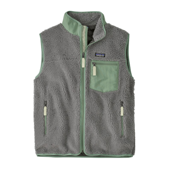 Patagonia M\'s Classic Retro-X Vest Forever Grey i gruppen Klær Og Fottøy / Klær / Vester / Hverdags Vest hos Sportfiskeprylar.se (23049-FEGY-Sr)