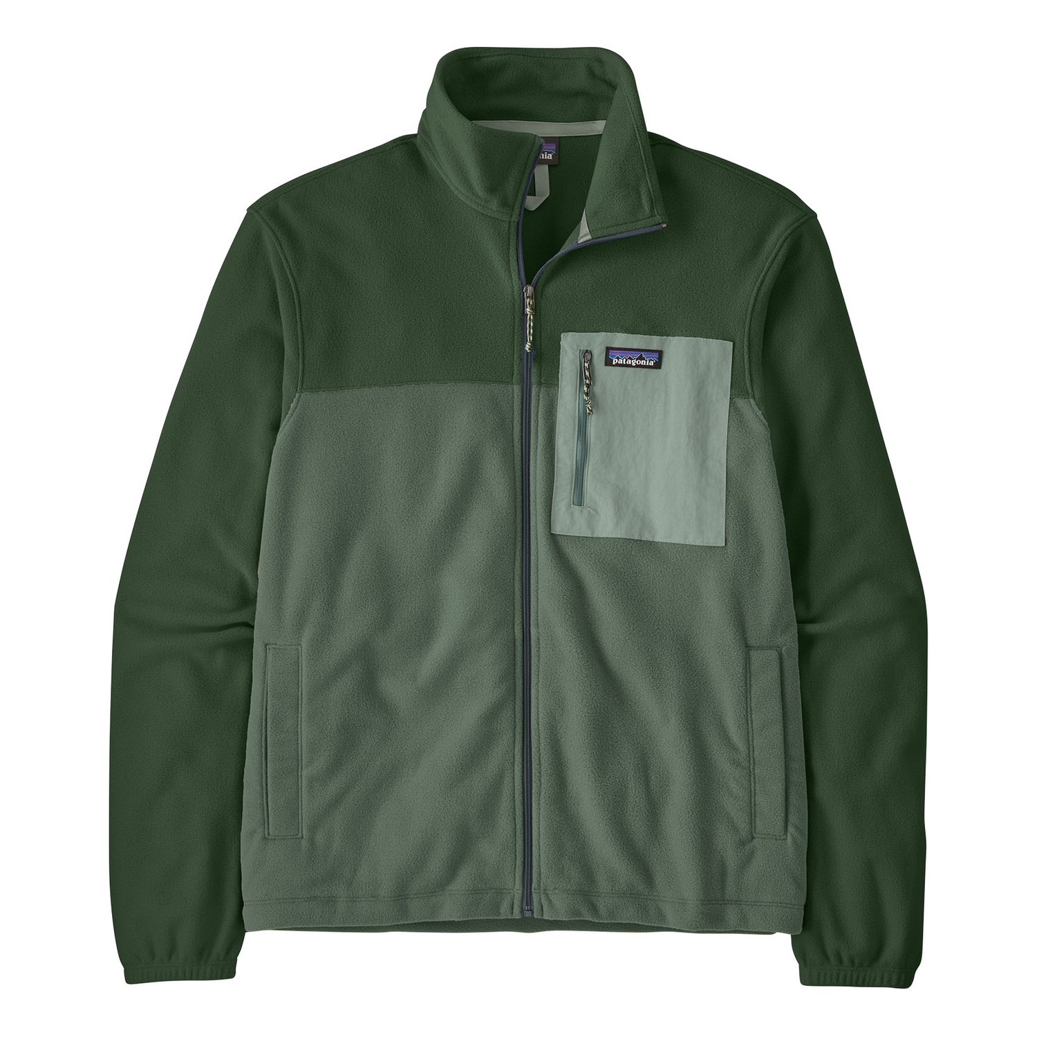Patagonia M\'s Micro D Patch Pocket Jacket CNGR i gruppen Klær Og Fottøy / Klær / Jakker / Fleecejakke hos Sportfiskeprylar.se (23235-CNGR-Sr)