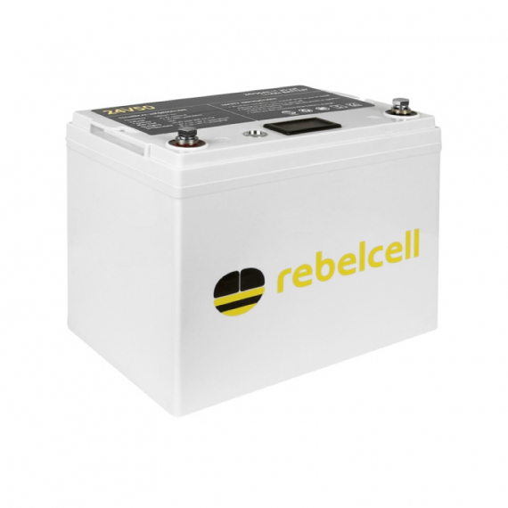 Rebelcell 24V50 Li-ion Battery (1,25 kWh) i gruppen Båtelektronikk / Batterier Og Ladere / Batterier / Lithiumbatterier hos Sportfiskeprylar.se (24050REUA1A)