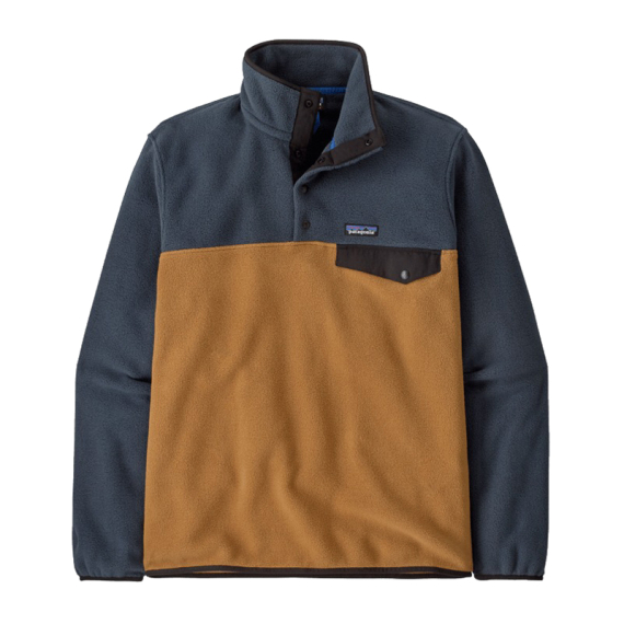 Patagonia M\'s LW Synch Snap-T P/O Deer Brown i gruppen Klær Og Fottøy / Klær / Gensere / Fleecegenser hos Sportfiskeprylar.se (25551-DRBN-Sr)