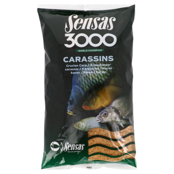 Sensas 3000 Carassins 1kg i gruppen Sluker / Boilies Og Grunnfõr / Grunnför / Grunnför hos Sportfiskeprylar.se (29-10831)