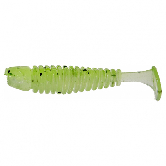 Gunki Tipsy-S 3,8cm (15-pack) - Neon Pepper Chart i gruppen Sluker / Softbaits / Abbor Softbaits Og Gjørs Softbaits hos Sportfiskeprylar.se (29-34846)