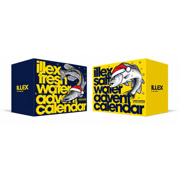 Illex Advent Calendar Fresh Water 2026 i gruppen Annen / Gaver & Gaveguider / Adventskalender hos Sportfiskeprylar.se (29-53941)