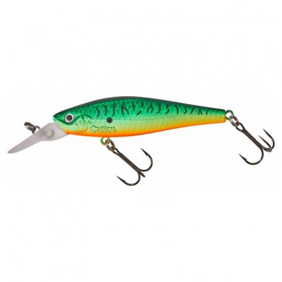 Gunki Gamera 72 SP MR Twitch - Mat Fire Tiger i gruppen Sluker / Crankbaits / Twitchbaits hos Sportfiskeprylar.se (29-71009)