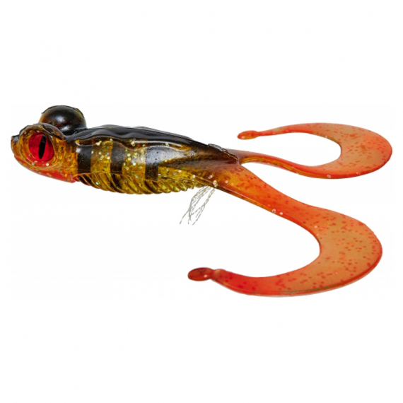 Gunki Bull Frog 130 - Ghost Stripe Frog i gruppen Sluker hos Sportfiskeprylar.se (29-76739)