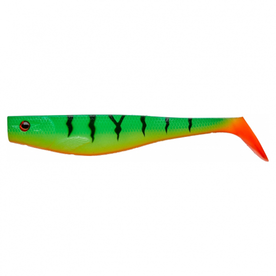 Illex Dexter Shad 200, 17,5cm - Fire Tiger i gruppen Sluker / Softbaits / Gjedde Softbaits hos Sportfiskeprylar.se (29-77479)